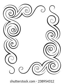 Frame. Design elements. Vector Illustration