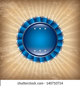 frame design over grunge background vector illustration