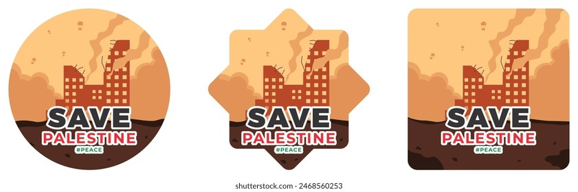 Frame Design for Palestine peace