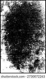 Enmarcar diferentes texturas negras afligidas. Texturas de Vector de superposición de tensión. Marco abstracto punteado. Textura de superposición afligida.