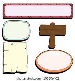 frame doodle with different shapes and sizes