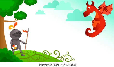 Frame with dragon