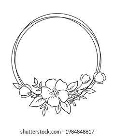 Rahmen in östlicher Tradition. Stilisiert mit Henna-Tattoos dekorative Muster für die Dekoration von Titelseiten für Buch, Notizbuch, Korb, Magazin, Postkarte und Ordner. Blumenmandala im mediterranen Stil.