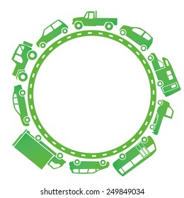The frame of eco car