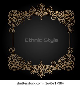 Frame Elegant Nature Logo Template