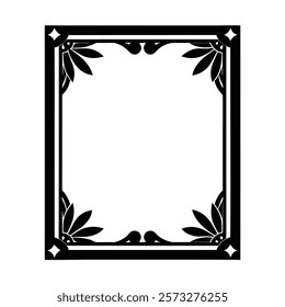 A frame with elements Vector Illustration