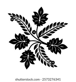 A frame with elements Vector Illustration