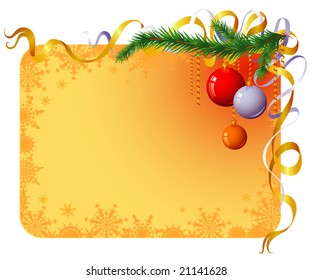 Frame with Evening Ball