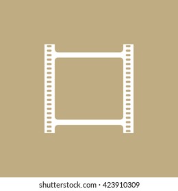 Frame film. Logo. Vector.