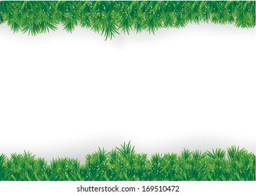 frame with fir