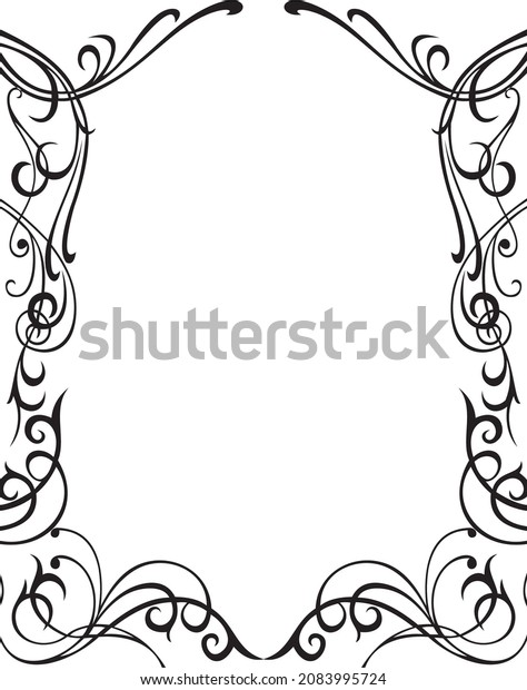 Frame from floral elements. Vector black and
white round frame, border, divider, circle shape, branches and
leaves. Drawn line art elements, naturalness and minimalism.
Trending style for
wedding