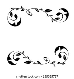 Frame flourishes