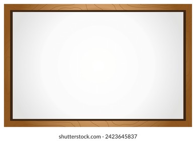 Frame flower and plants background template 
