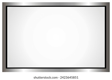 Frame flower and plants background template 
