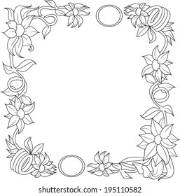 Frame flowers