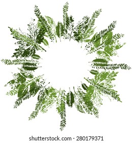 frame foliage prints
