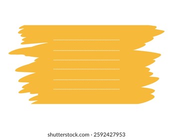 Frame in the form of a white cloud on a blue background. Abstraction with space for text. Vector illustration