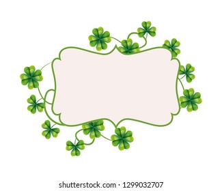 frame four leaf clover