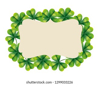frame four leaf clover