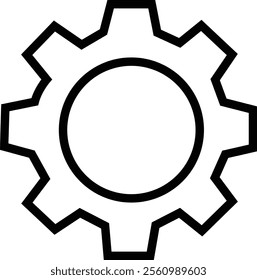 frame with gears isolated setting icon