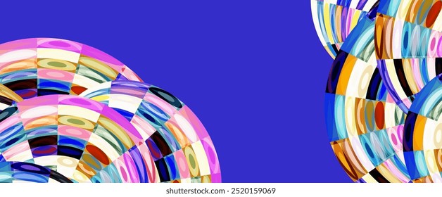 frame with geometric dynamic colorful shapes,web vector background