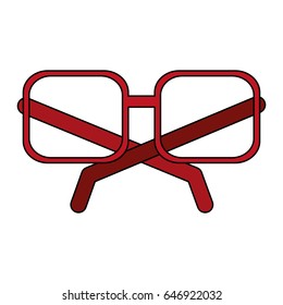 Frame glasses illustration