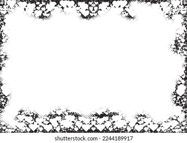 Frame with glitch distorted heart shapes . Minimal art design . Noise destroyed circle logo . Trendy defect error shapes . Glitched frame .Broken effect . Grunge texture . Distress effect .vector 