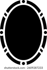 Frame Glyph Icon Vector Design