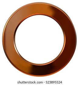 Frame gold ring