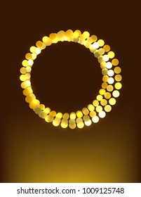 Frame Golden glows