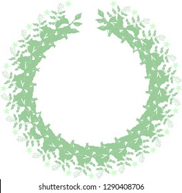 frame of green plants 3