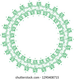 frame of green plants 7