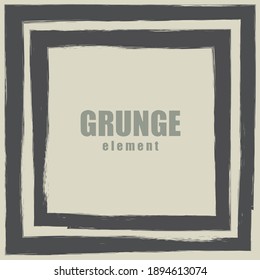 Frame in grunge style. Templates for text or logo