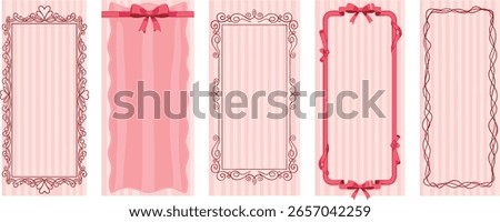 frame, hand, bow, drawn, wedding, border, doodle, coquette, vintage, whimsical, vignetting, line, french, ribbon, pink, template, party, nubes, art, love, valentine, design, birthday, day, invitation,