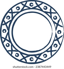 Frame hand drawn vector illustration