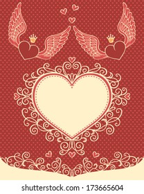 Frame of heart