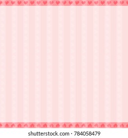 Frame heart abstract background vector with fade space for note 