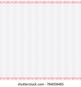 Frame heart abstract background vector with fade space for note 