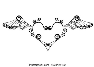 Frame of heat and wing.