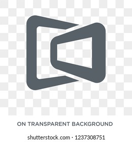 Frame icon. Frame design concept from  collection. Simple element vector illustration on transparent background.