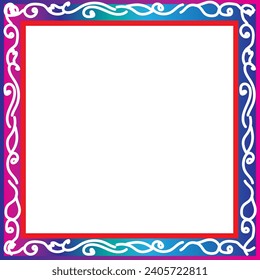 diseño de icono de marco e ilustrador
