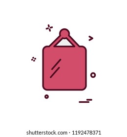 Frame icon design vector