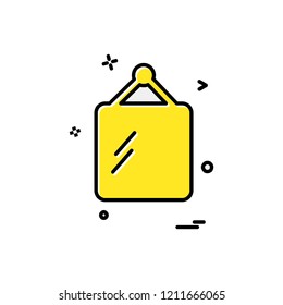 Frame icon design vector