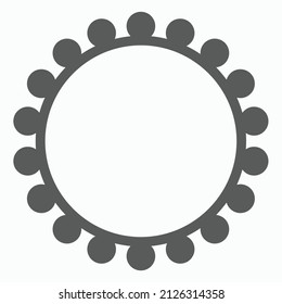 frame icon, framework vector, framing illustration