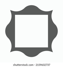 frame icon, framework vector, framing illustration
