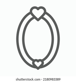 frame icon, framework vector, framing illustration