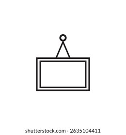 ícone de quadro ilustração elemento design