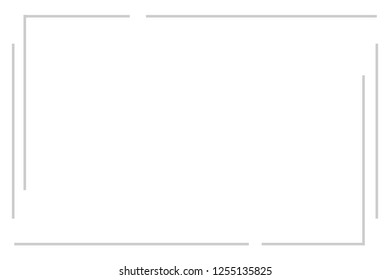 frame Icon isolated vector