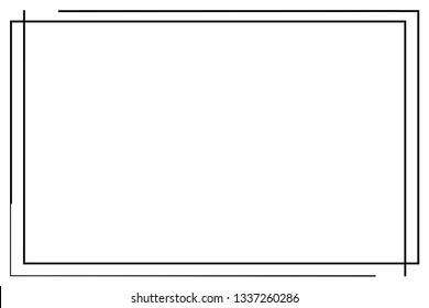 frame Icon isolated vector