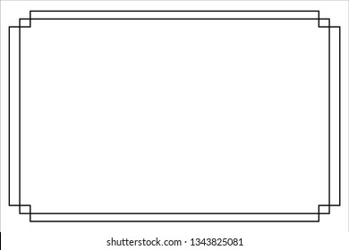 frame Icon isolated vector
